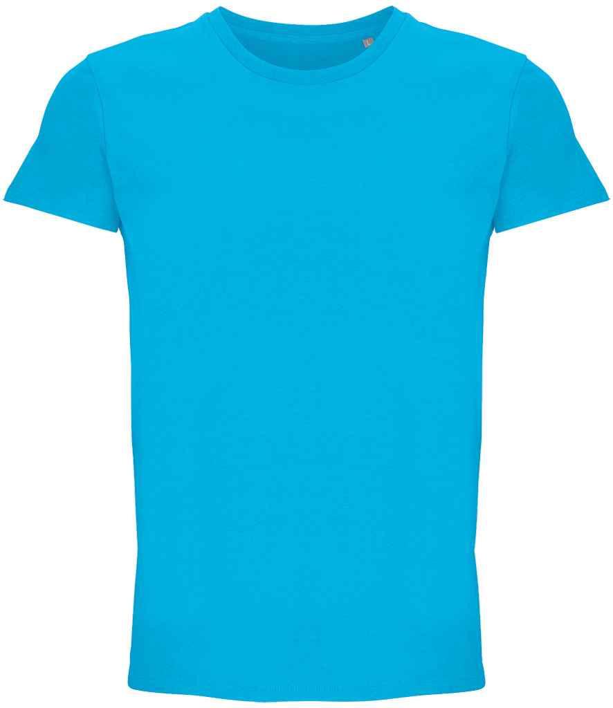 SOL'S Crusader Recycled T-Shirt in Aqua, front view