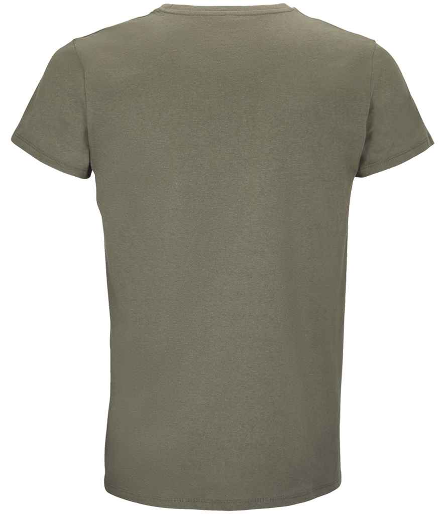 SOL'S Crusader Recycled T-Shirt in Army, back view