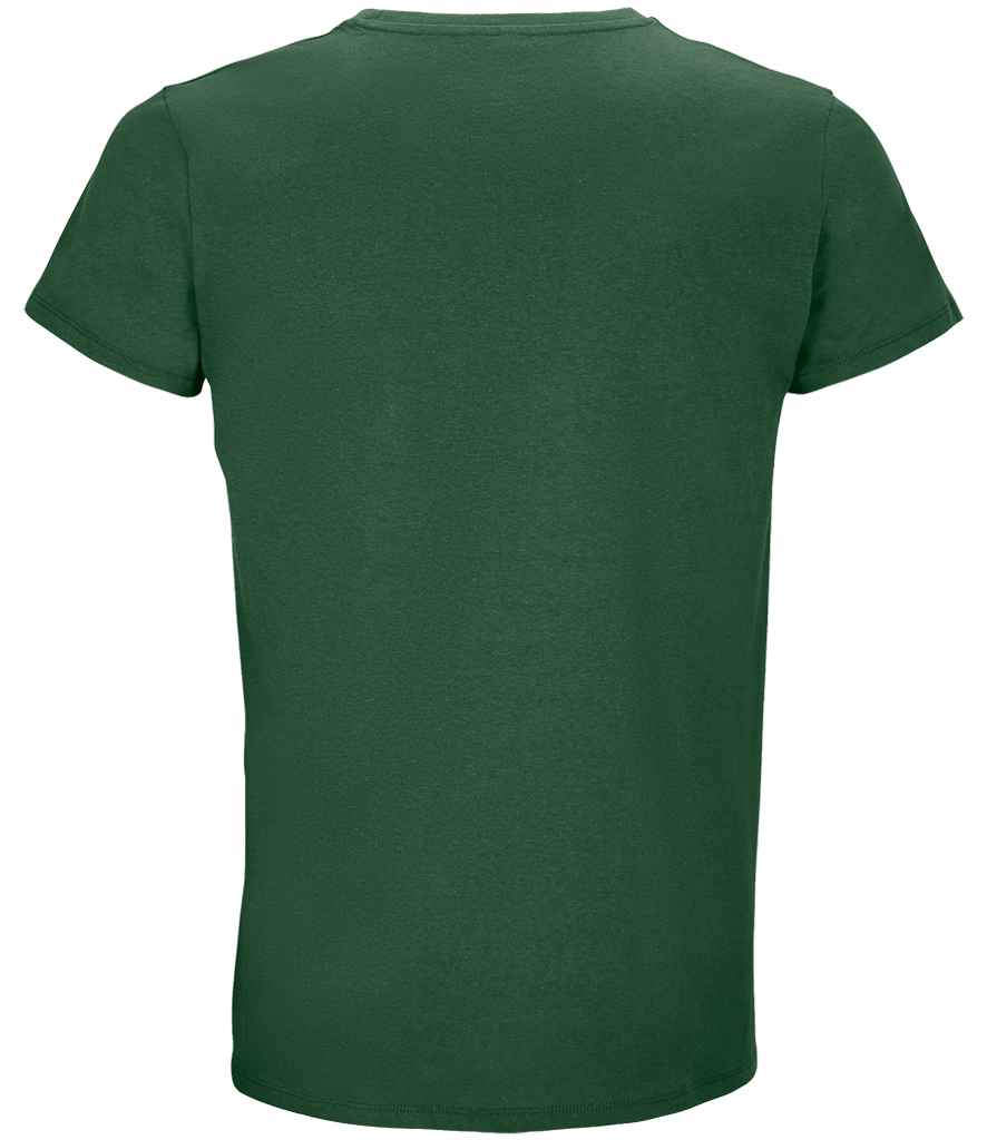 SOL'S Crusader Recycled T-Shirt in Bottle Green, back view