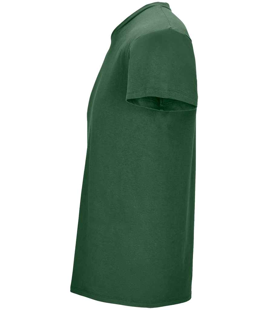 SOL'S Crusader Recycled T-Shirt in Bottle Green, side view