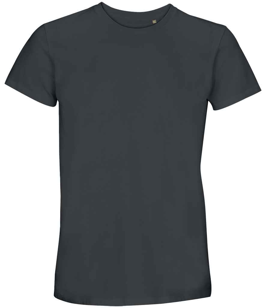 SOL'S Crusader Recycled T-Shirt in Mouse Grey, front view