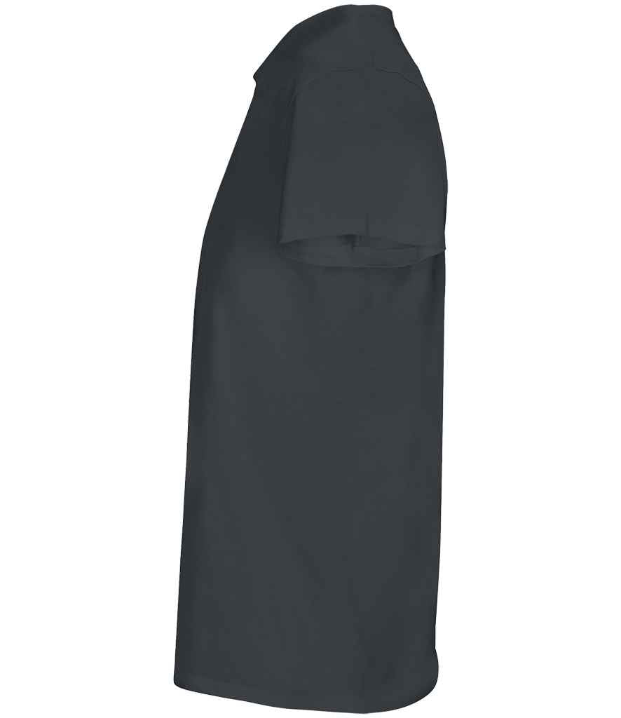 SOL'S Crusader Recycled T-Shirt in Mouse Grey, side view