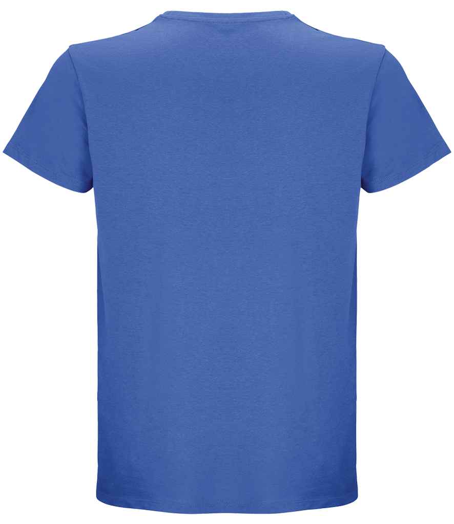 SOL'S Crusader Recycled T-Shirt in Royal Blue, back view
