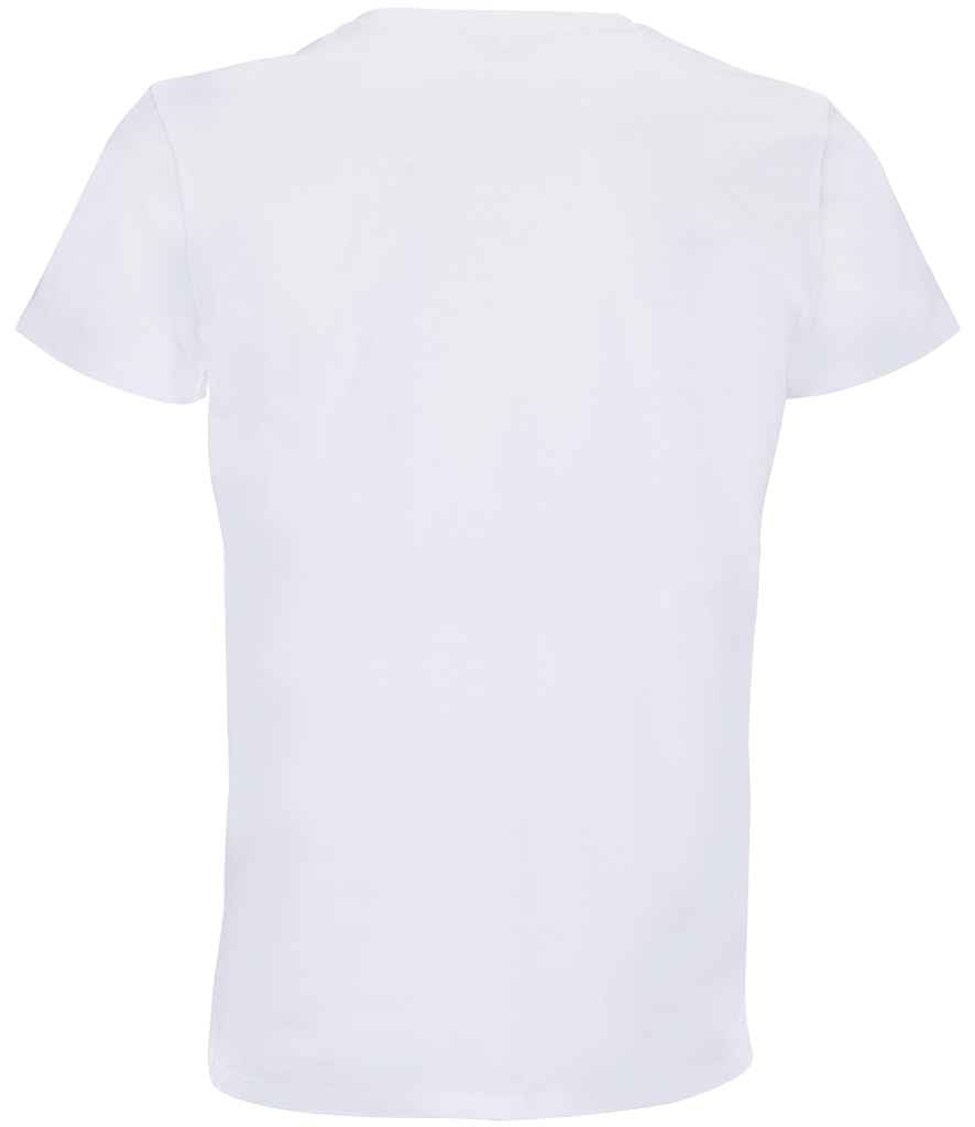 SOL'S Crusader Recycled T-Shirt in White, back view