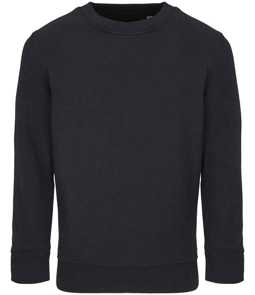 SOL'S Kids Columbia Sweatshirt in Black, front view