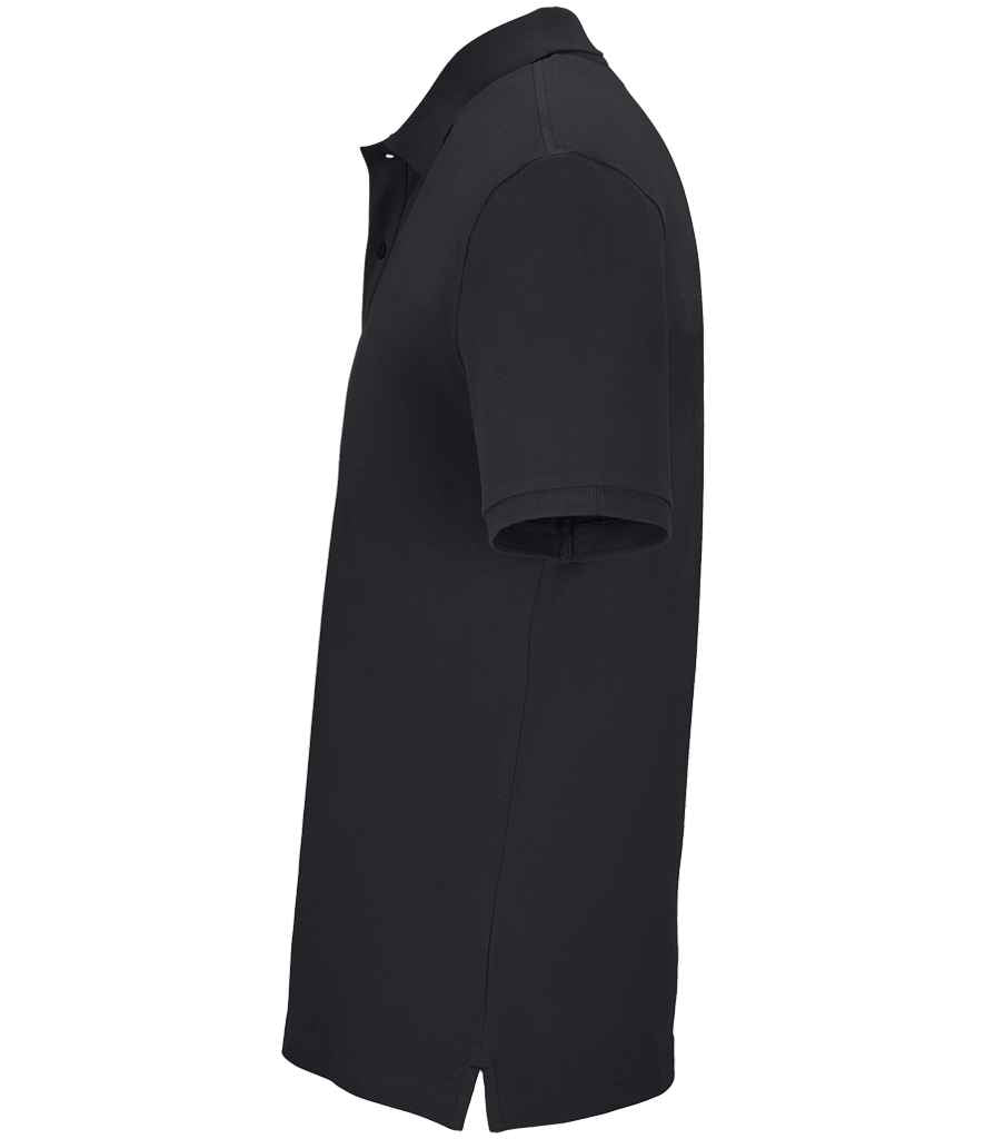 SOL'S Unisex Pegase Piqué Polo Shirt in Carbon Grey, side view