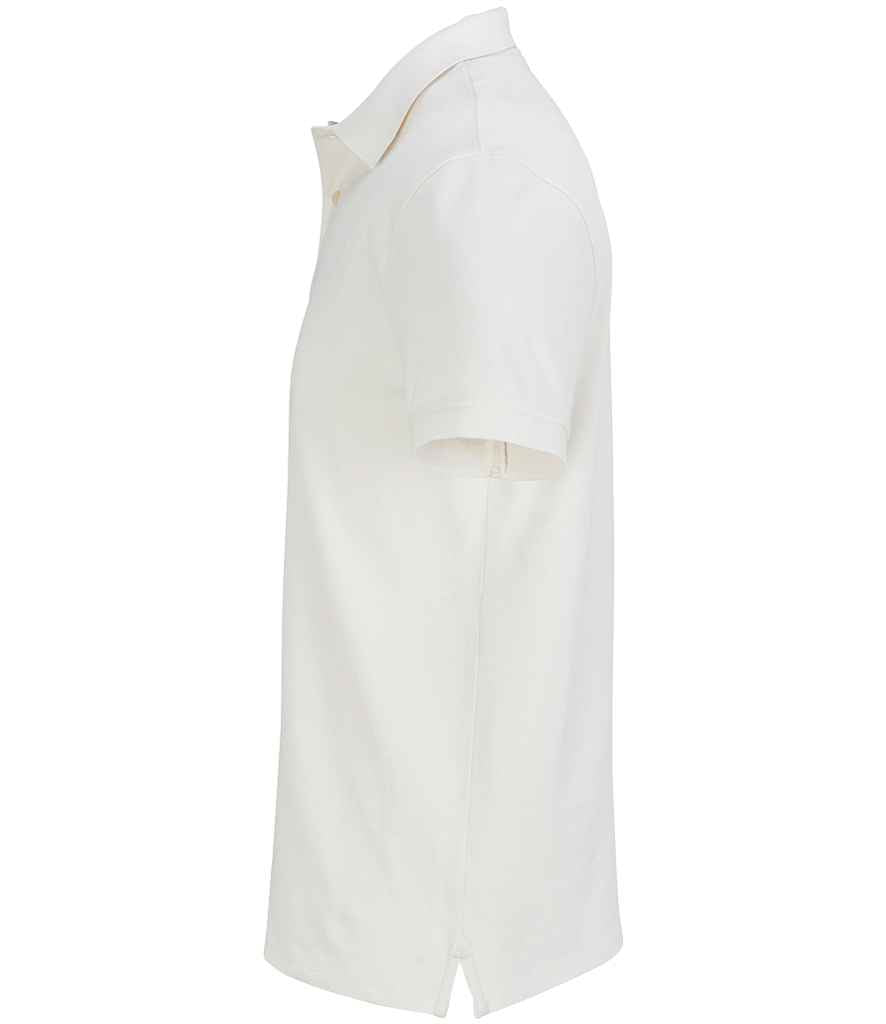 SOL'S Unisex Pacific Twin Piqué Polo Shirt in Off White, side view