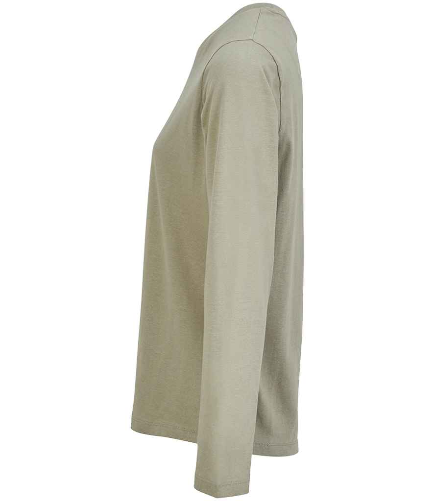 SOL'S Ladies Monarch Long Sleeve T-Shirt in Khaki, side view