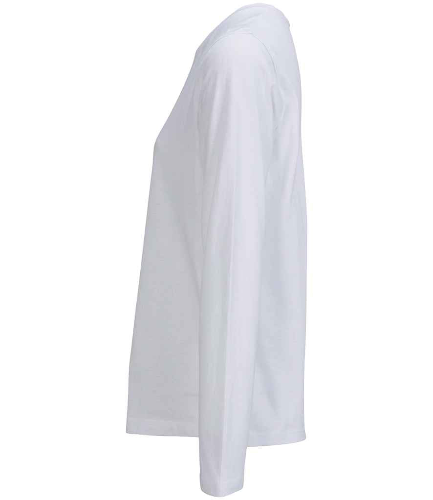 SOL'S Ladies Monarch Long Sleeve T-Shirt in White, side view
