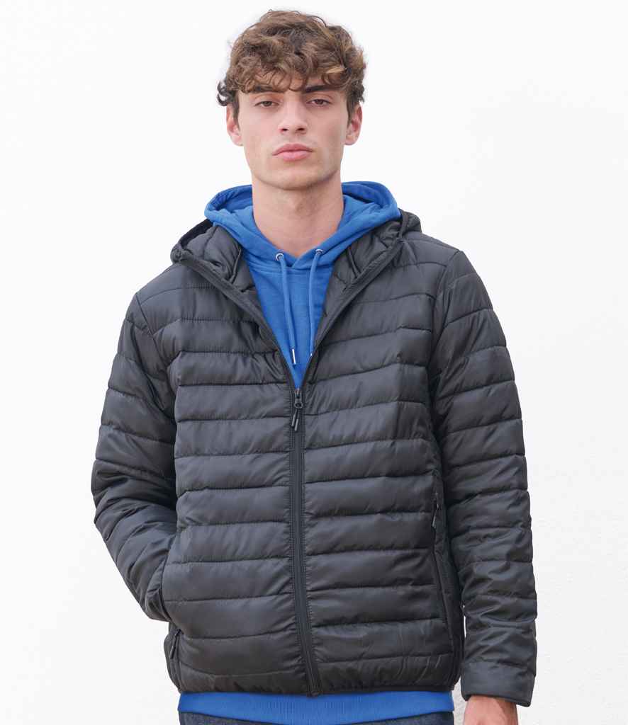 SOL'S Stream Hooded Jacket in Black