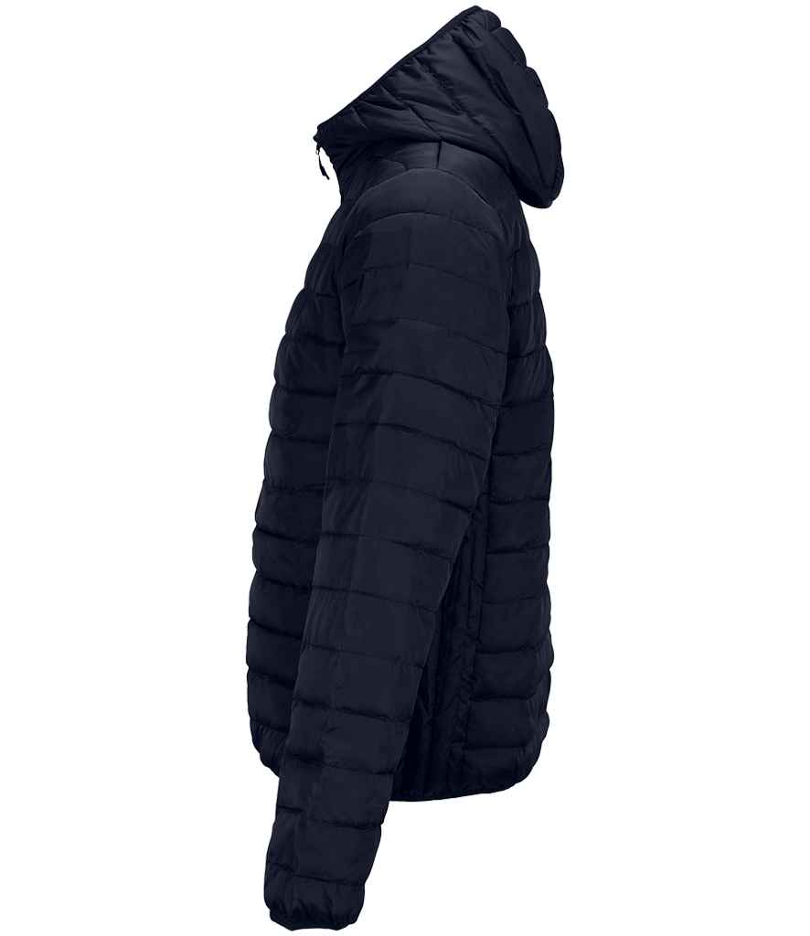 SOL'S Stream Hooded Jacket in French Navy, side view