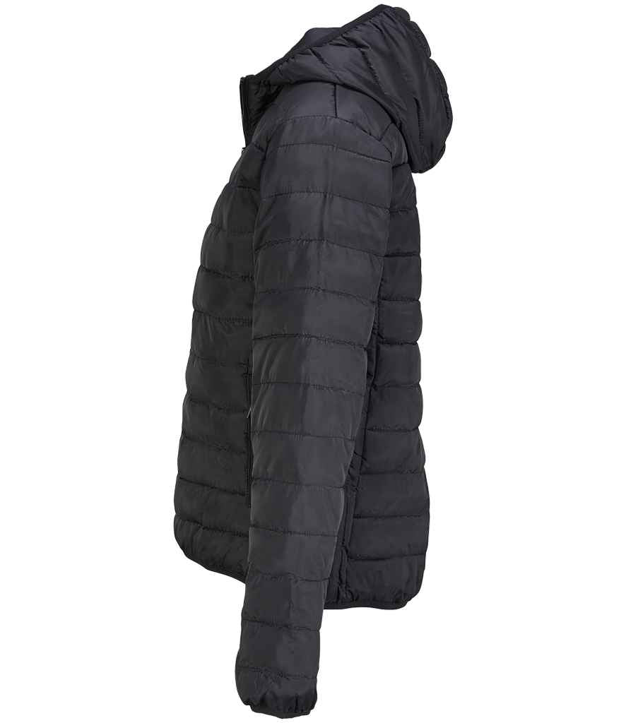 SOL'S Ladies Stream Hooded Jacket in Black, side view