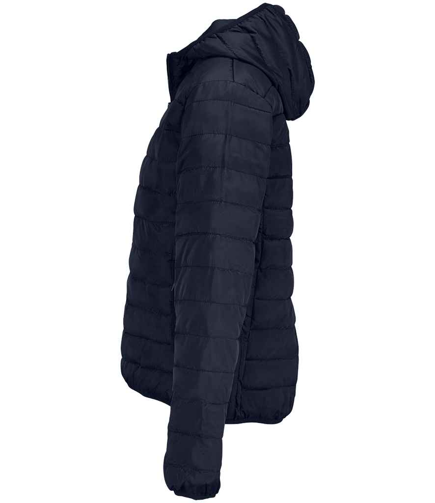 SOL'S Ladies Stream Hooded Jacket in French Navy, side view