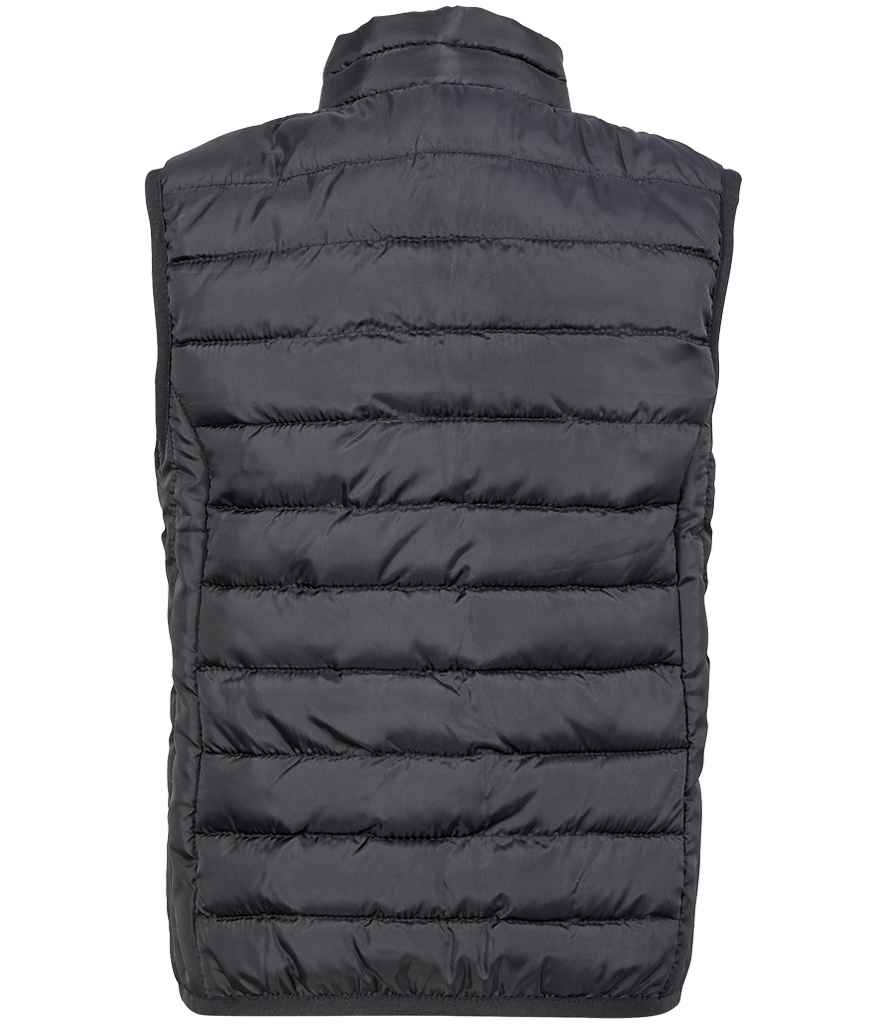 SOL'S Kids Stream Bodywarmer in Black, back view