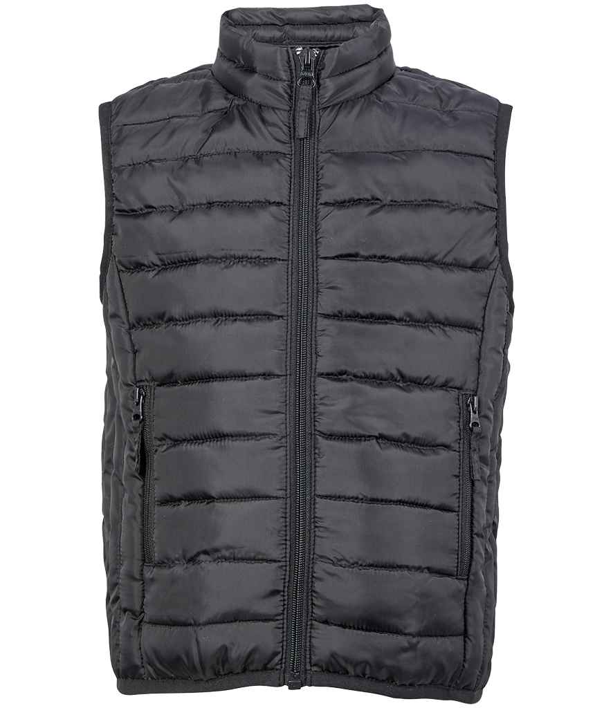 SOL'S Kids Stream Bodywarmer in Black, front view