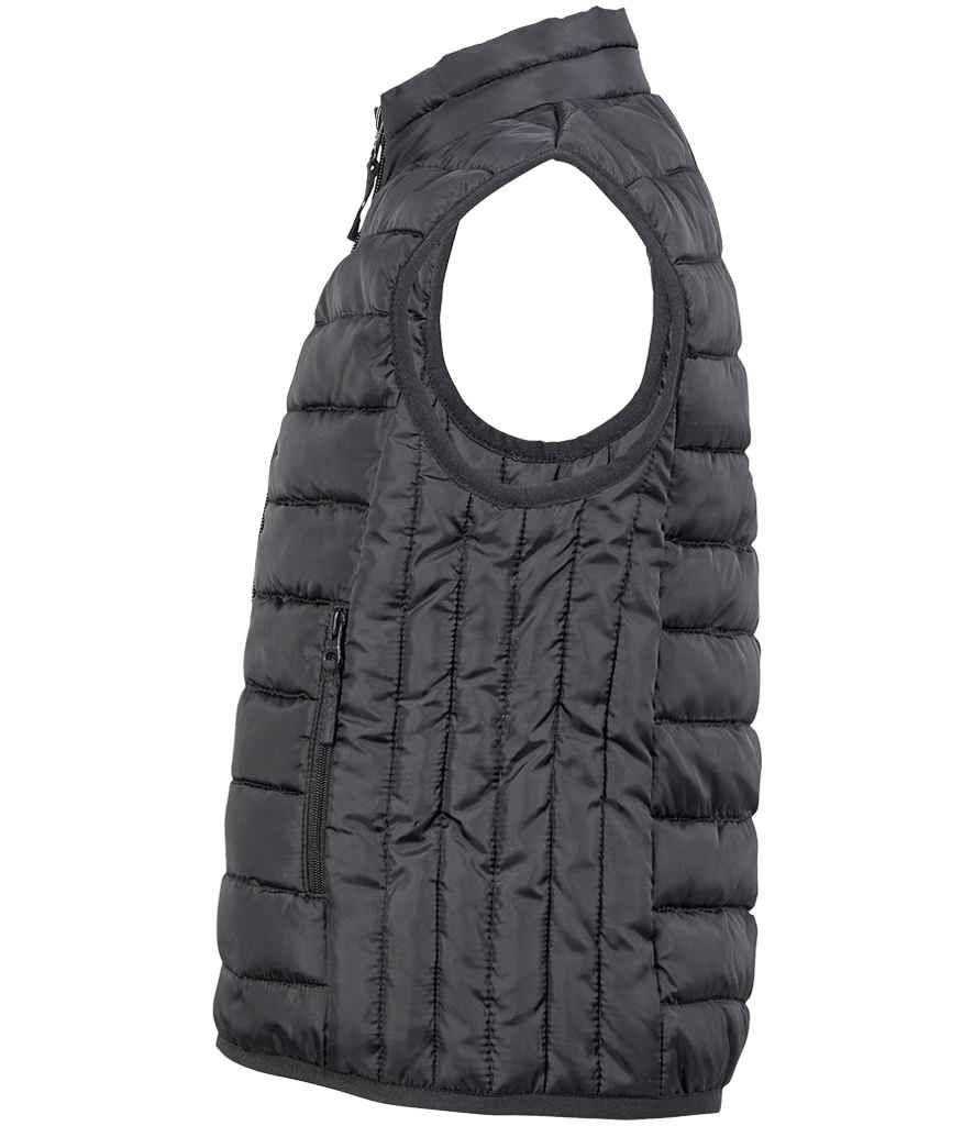 SOL'S Kids Stream Bodywarmer in Black, side view