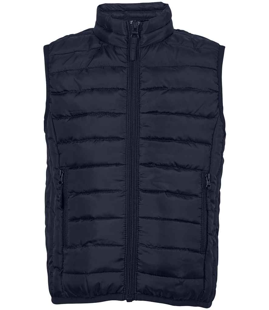 SOL'S Kids Stream Bodywarmer in French Navy, front view