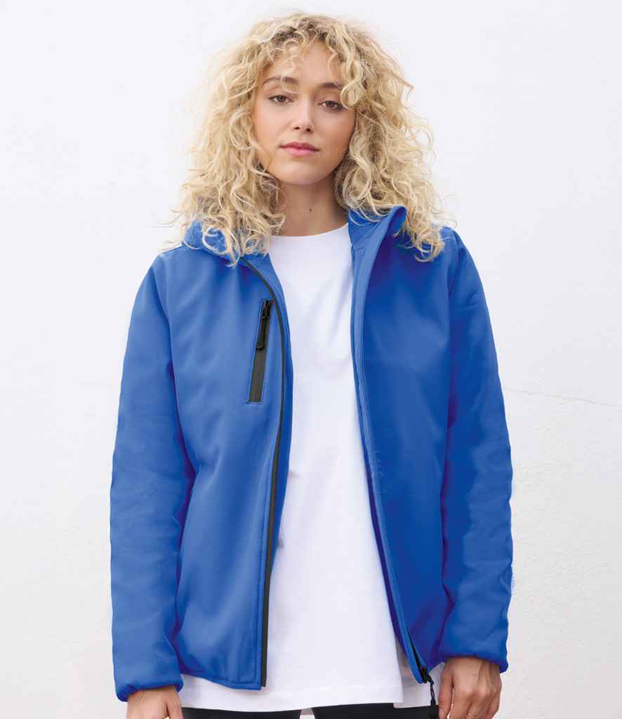 SOL'S Ladies Falcon Padded Soft Shell Jacket in Royal Blue