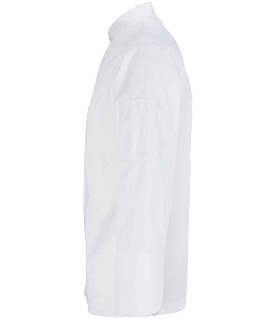 NEOBLU Long Sleeve Chef's Jacket in Optic White, side view
