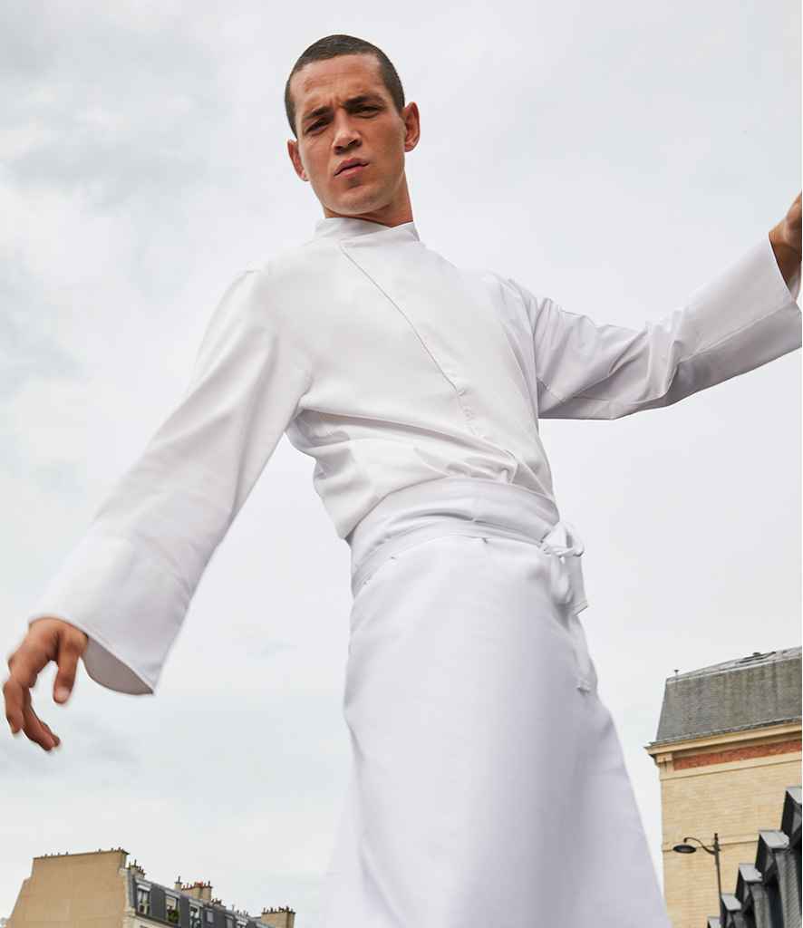 NEOBLU Long Sleeve Chef's Jacket in Optic White
