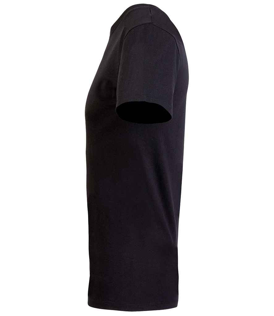SOL'S Unisex Explorer Recycled T-Shirt in Black, side view
