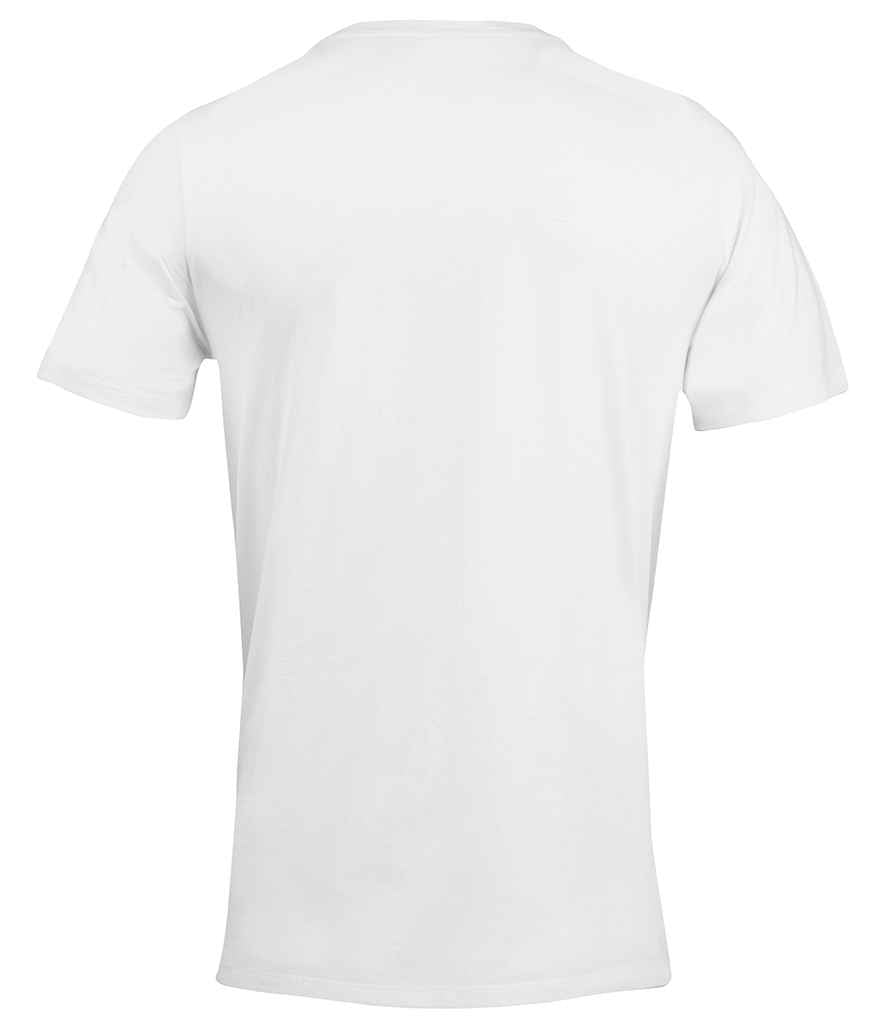 SOL'S Unisex Explorer Recycled T-Shirt in White, back view