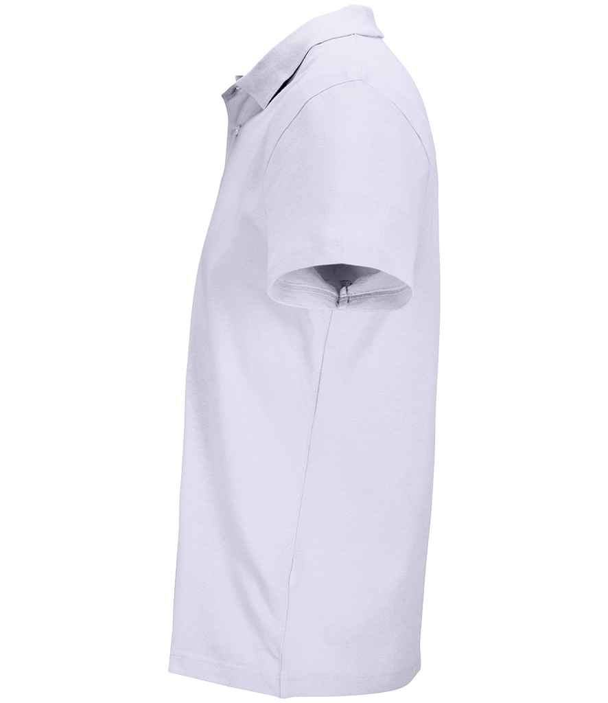 SOL'S Unisex Pulse Twin Piqué Polo Shirt in Lilac, side view