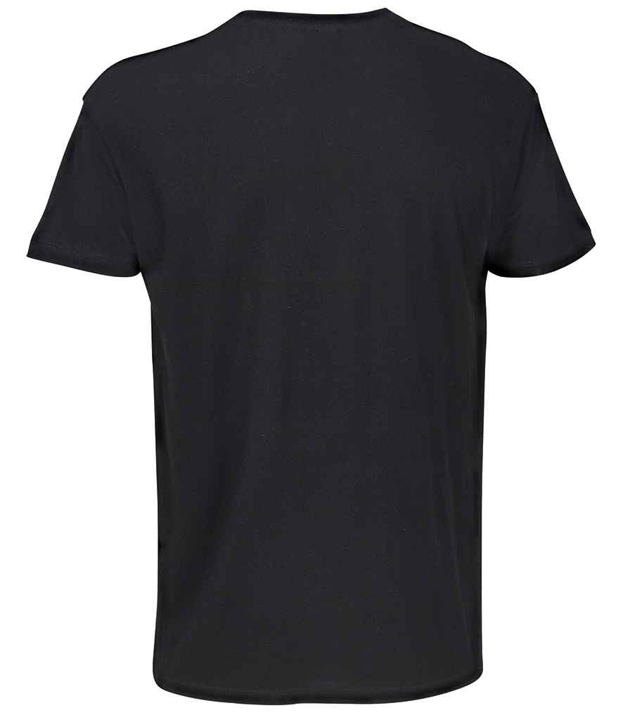SOL'S Unisex Titan T-Shirt in Black, back view