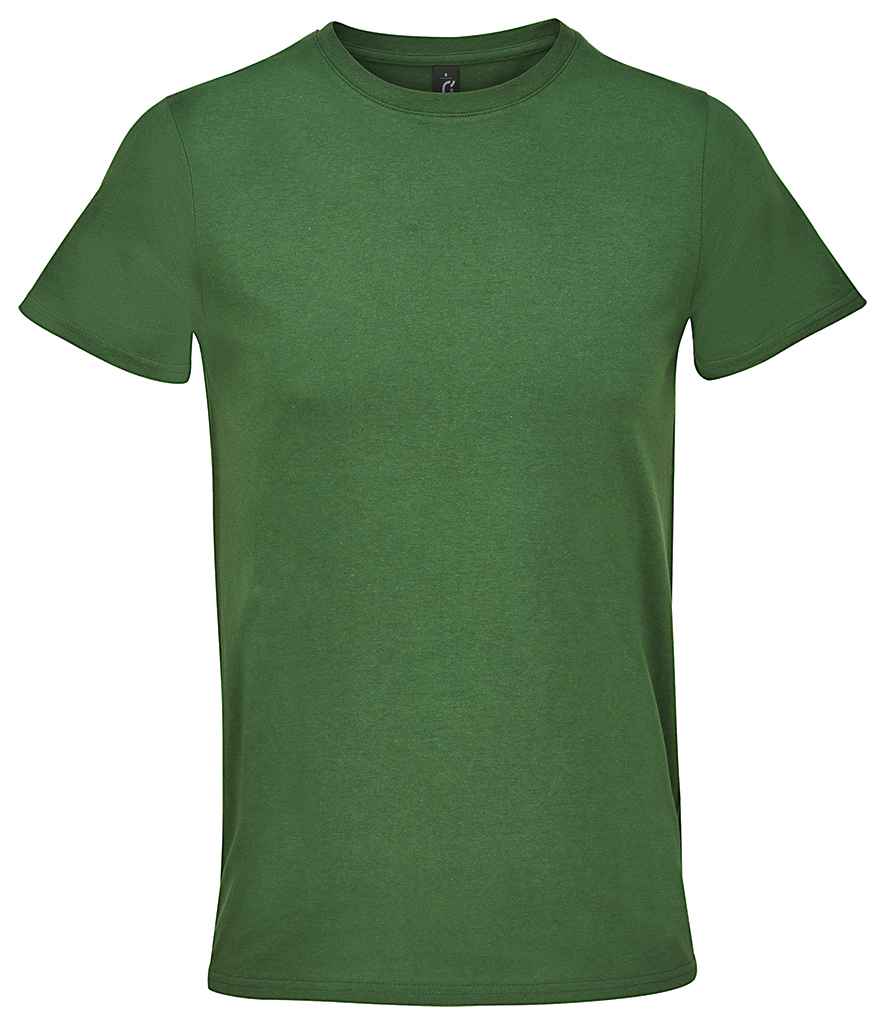 SOL'S Unisex Titan T-Shirt in Dark Green, front view