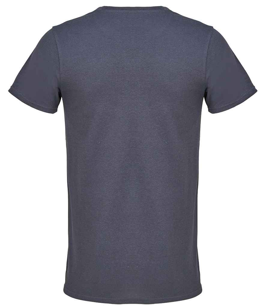 SOL'S Unisex Titan T-Shirt in Grey, back view
