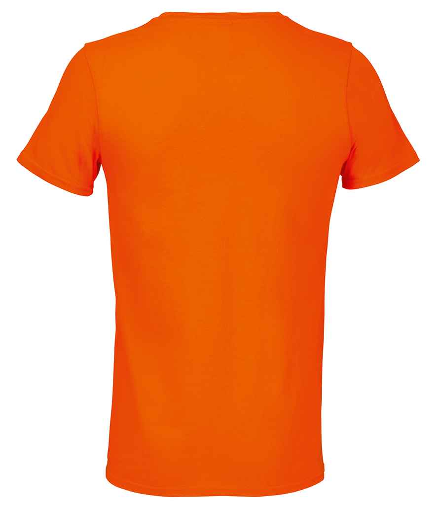 SOL'S Unisex Titan T-Shirt in Orange, back view