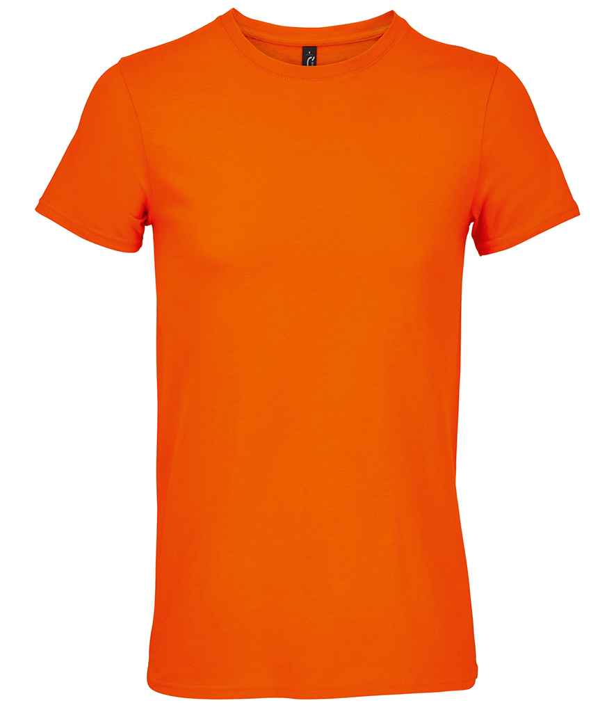 SOL'S Unisex Titan T-Shirt in Orange, front view