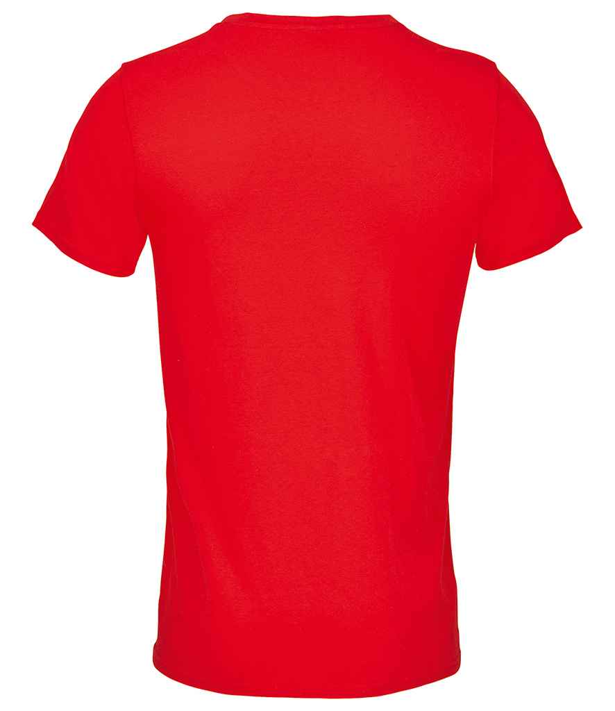 SOL'S Unisex Titan T-Shirt in Red, back view