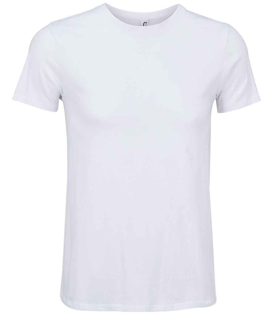 SOL'S Unisex Titan T-Shirt in White, front view