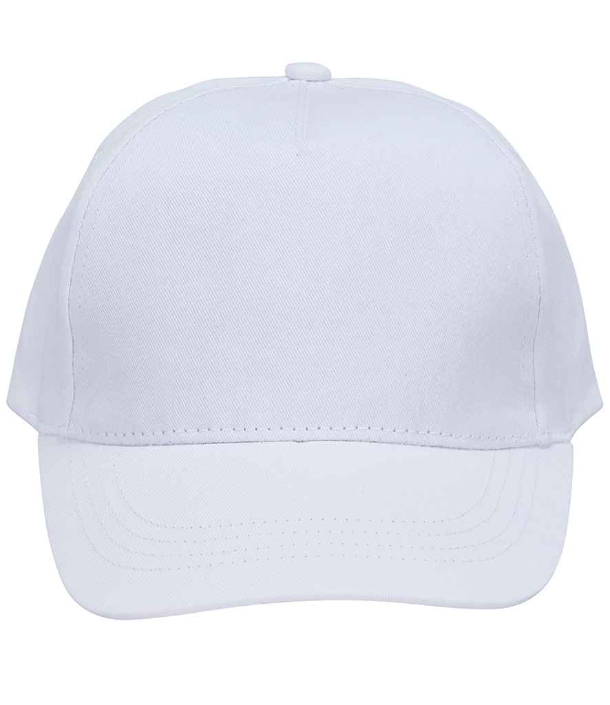 SOL'S Buzz Kids Cap in White, front view