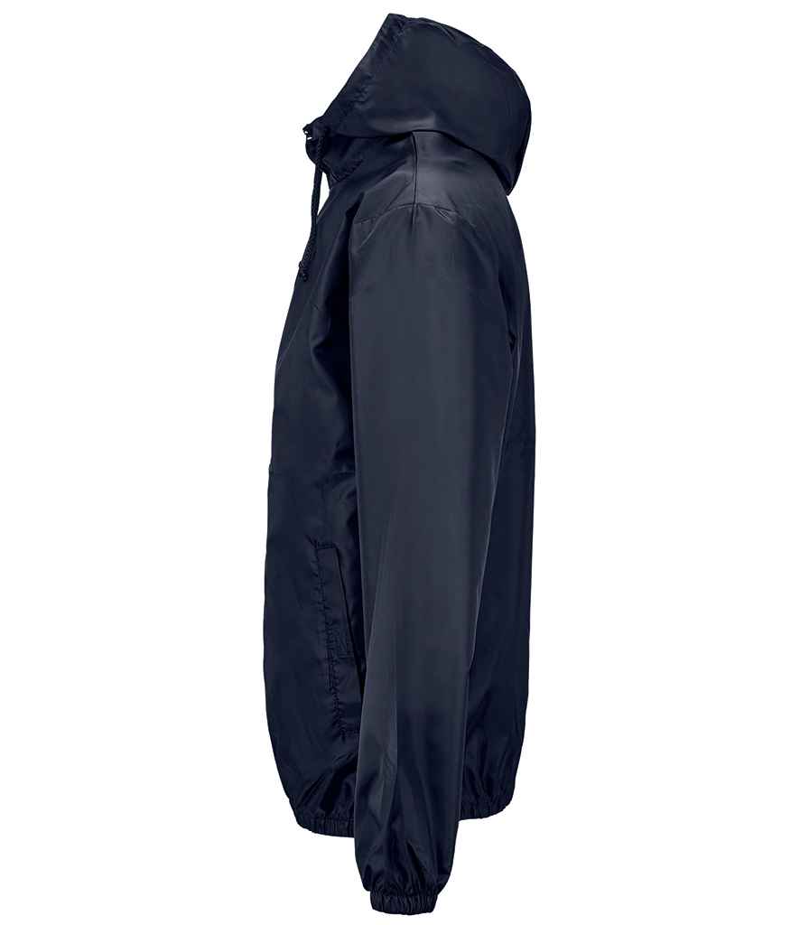 SOL'S Shield Unisex Windbreaker Jacket in French Navy, side view