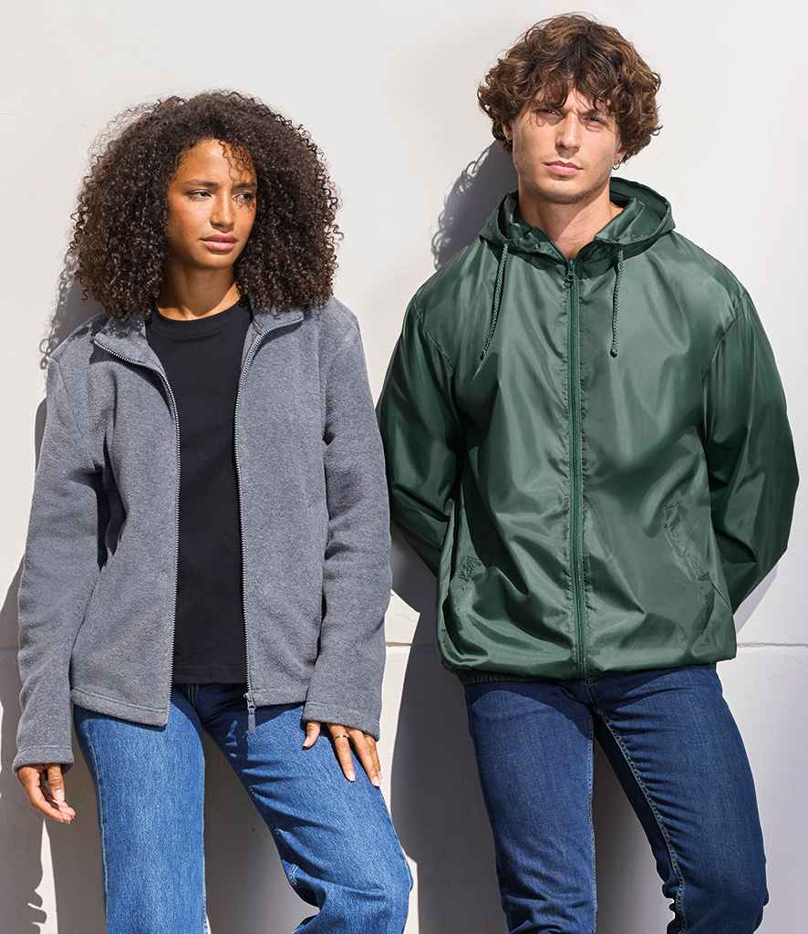 SOL'S Shield Unisex Windbreaker Jacket in Forest Green