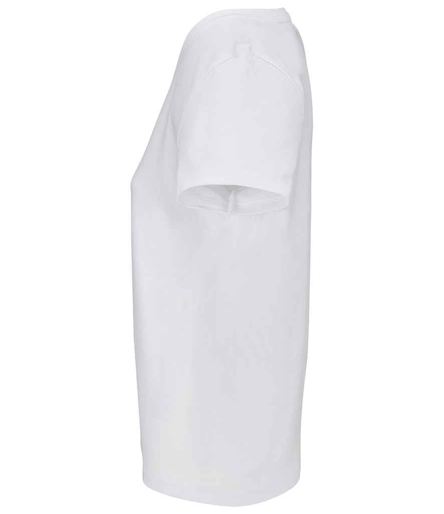 SOL'S Ladies Regent V Neck T-Shirt in White, side view
