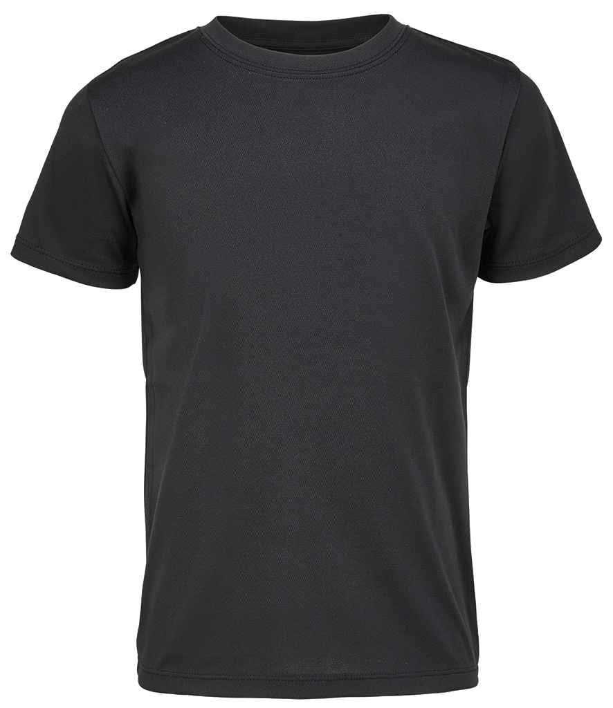 SOL'S Kids Sprint Sports T-Shirt in Black, front view