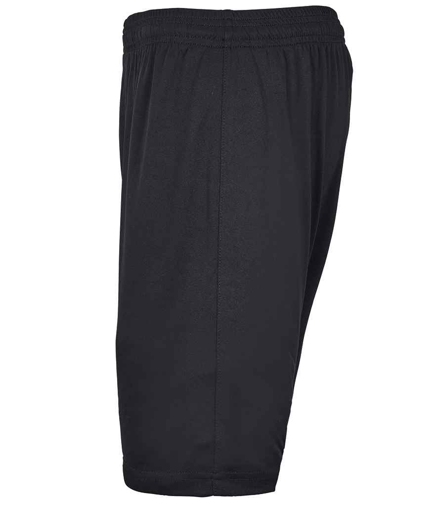 SOL'S Unisex Thunder Sport Shorts in Black, side view