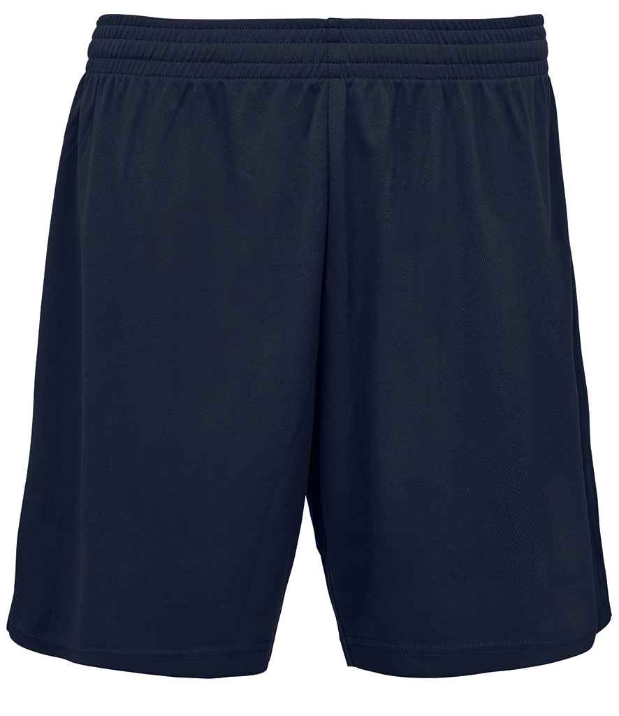 SOL'S Unisex Thunder Sport Shorts in French Navy, front view
