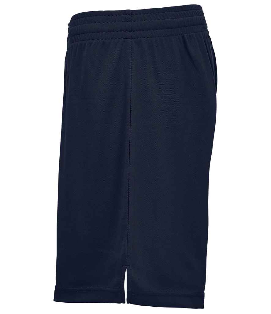 SOL'S Unisex Thunder Sport Shorts in French Navy, side view