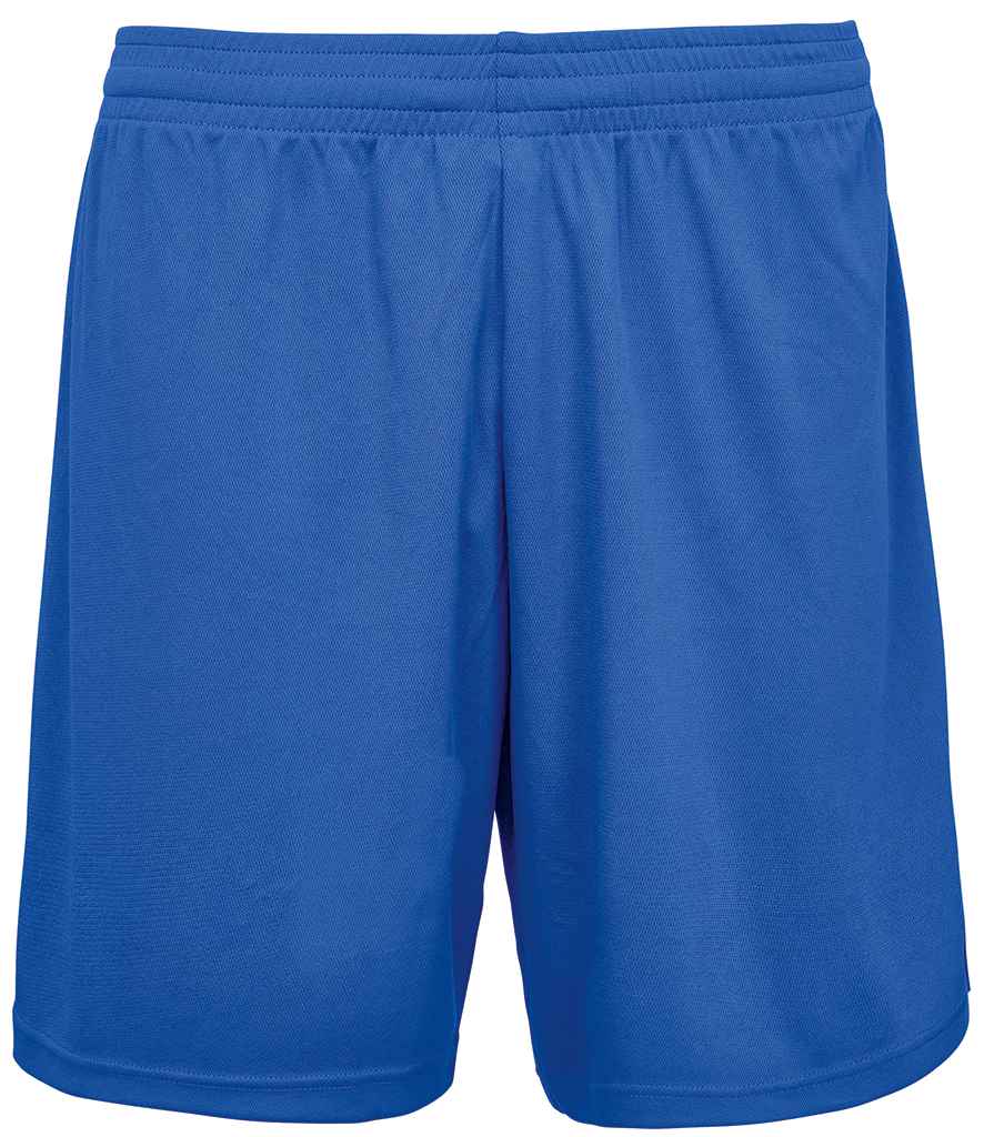 SOL'S Unisex Thunder Sport Shorts in Royal Blue, front view