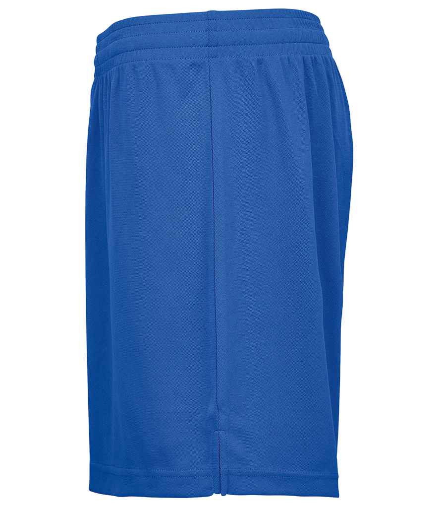 SOL'S Unisex Thunder Sport Shorts in Royal Blue, side view