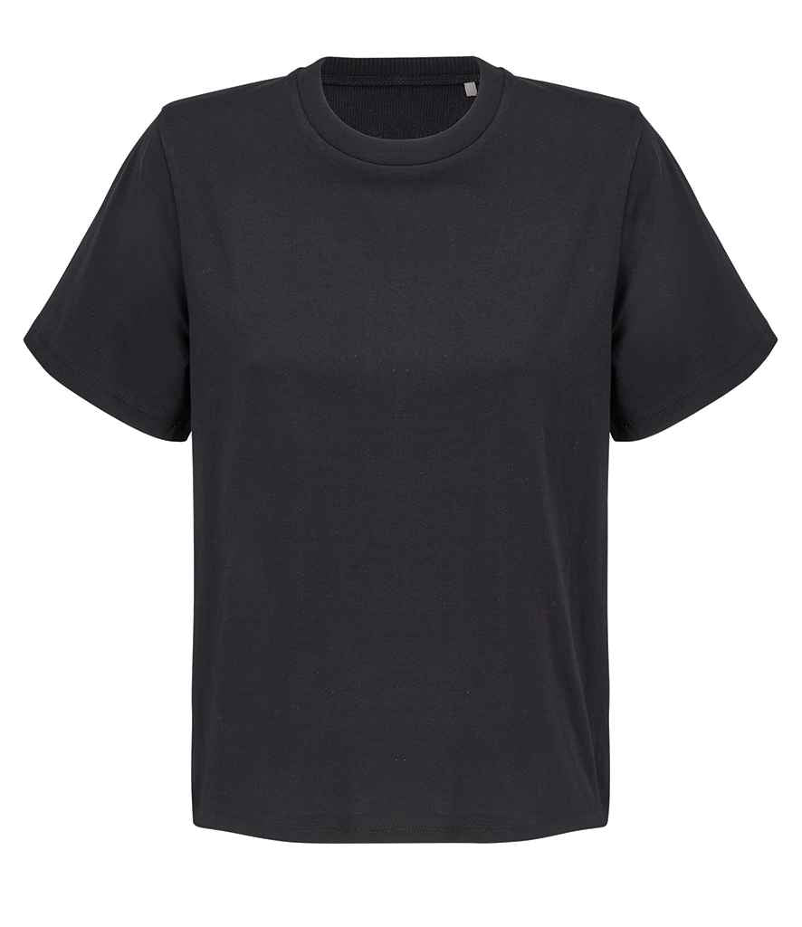 SOL'S Ladies Legend T-Shirt in Deep Black, front view