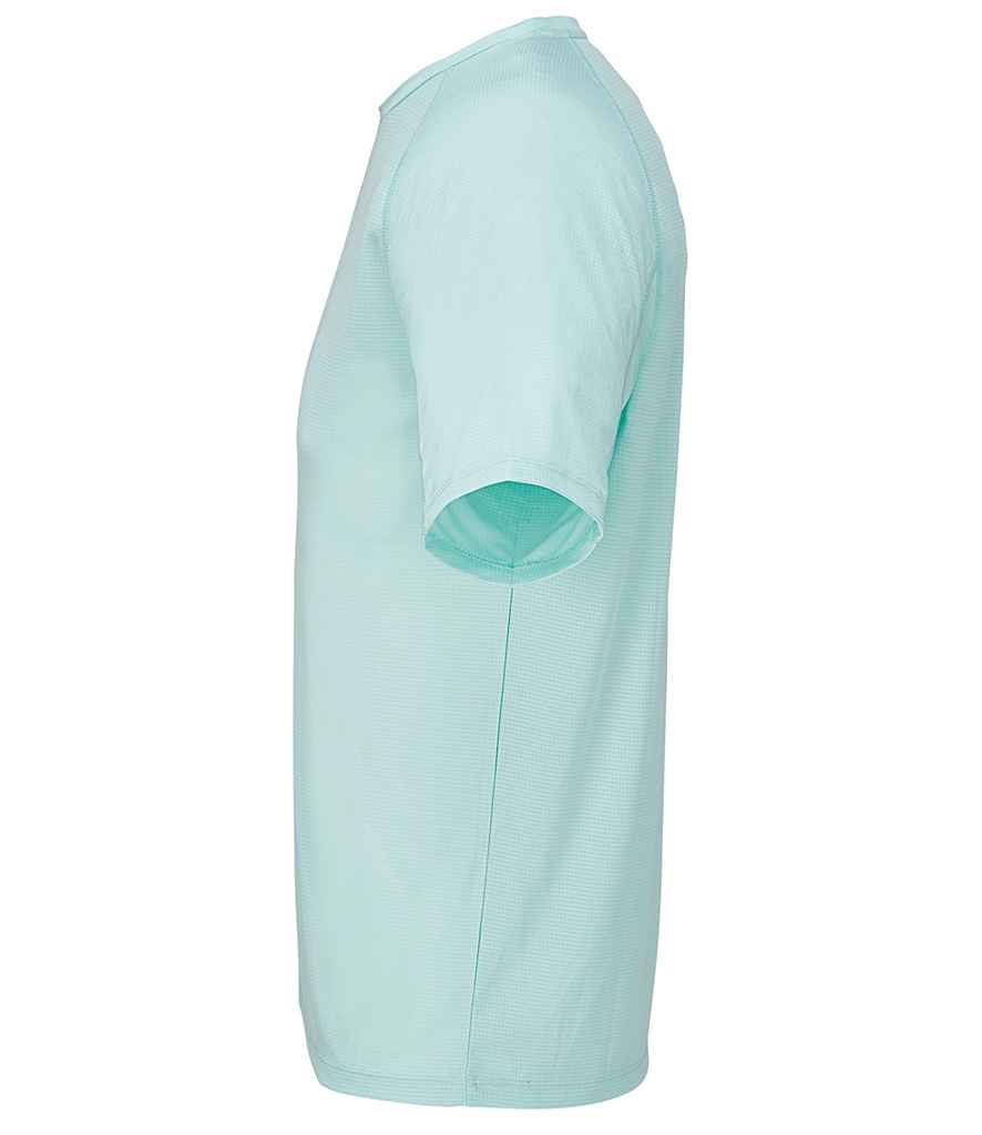 SOL'S Vortex Ripstop Performance T-Shirt in Arctic Blue, side view
