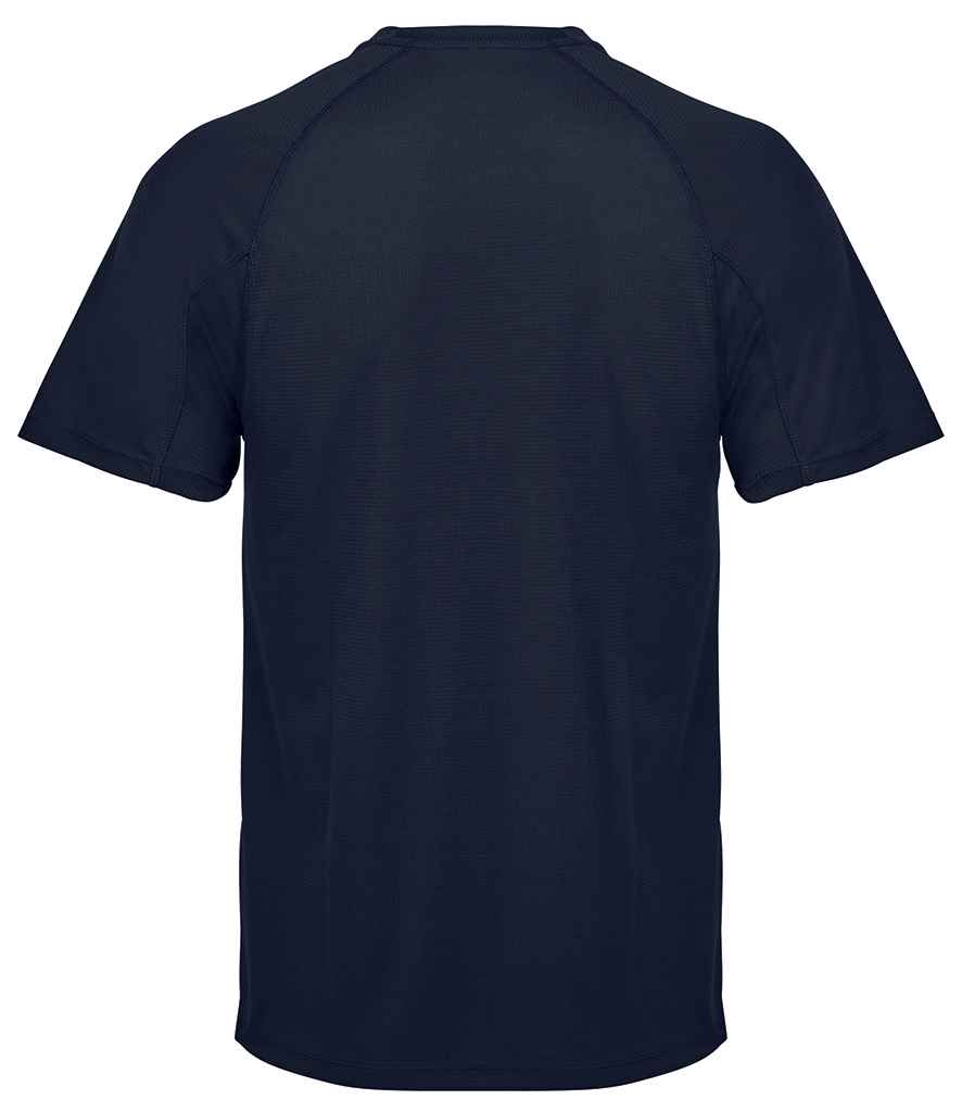SOL'S Vortex Ripstop Performance T-Shirt in French Navy, back view