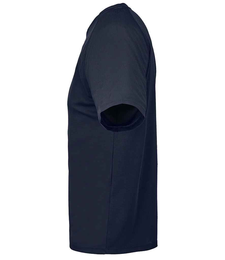 SOL'S Vortex Ripstop Performance T-Shirt in French Navy, side view