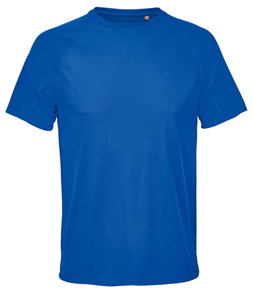 SOL'S Vortex Ripstop Performance T-Shirt in Royal Blue, front view