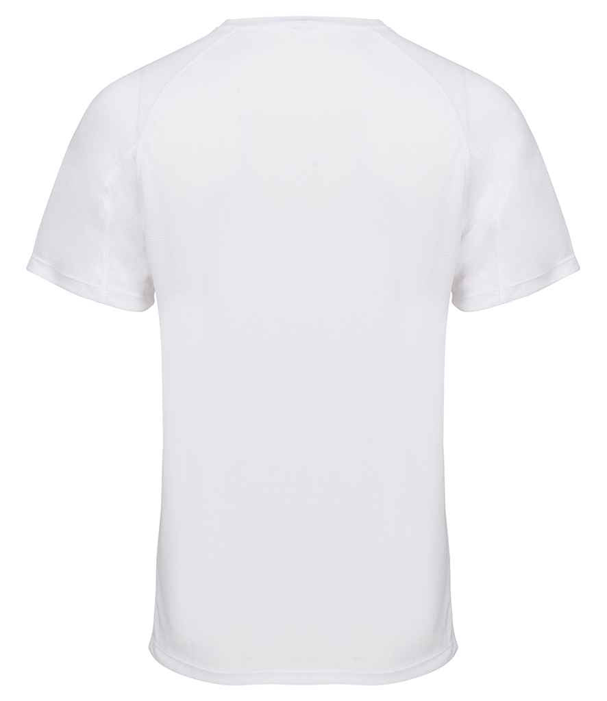 SOL'S Vortex Ripstop Performance T-Shirt in White, back view